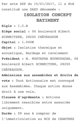 isolation concept batiment